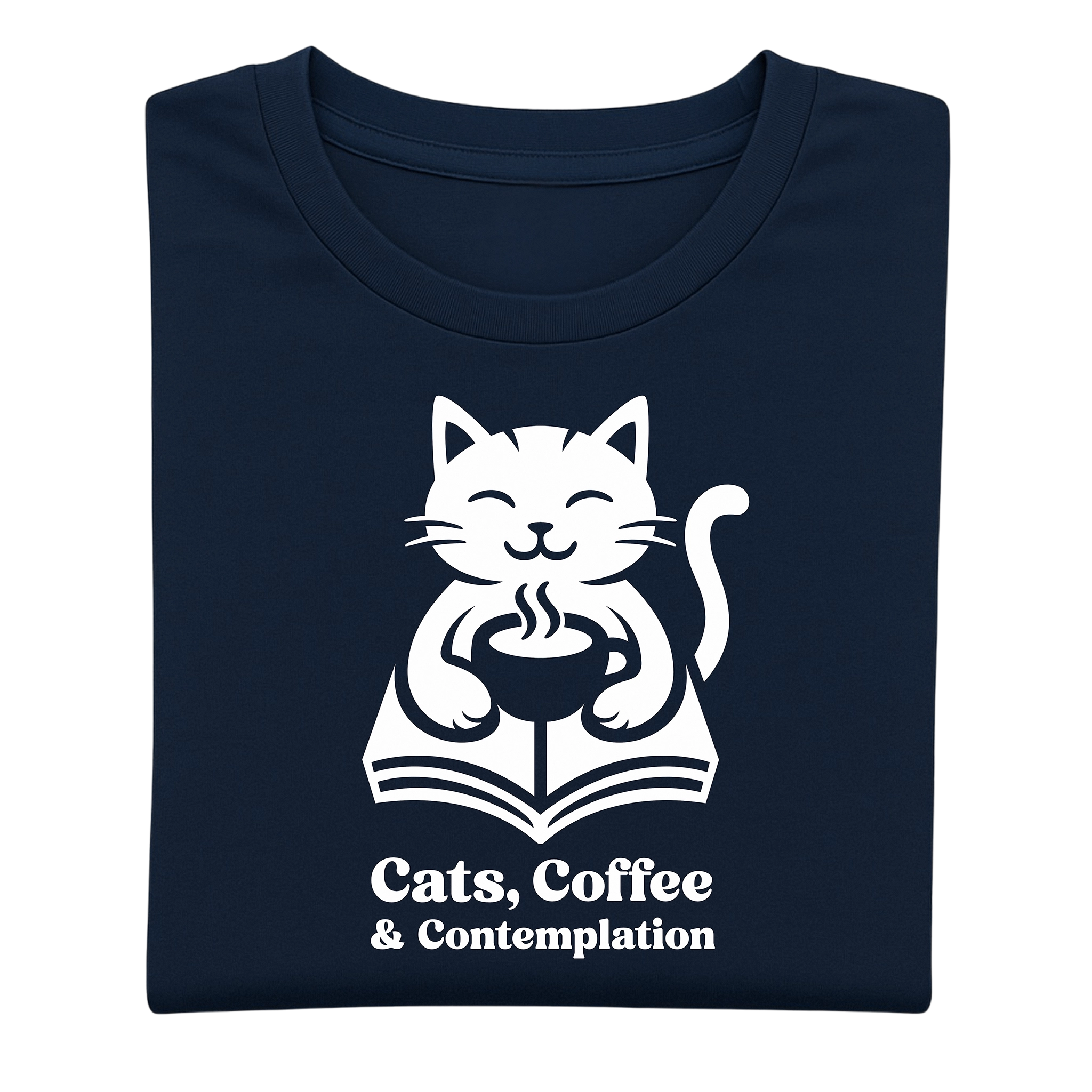 Cats, Coffee & Contemplation T-Shirt